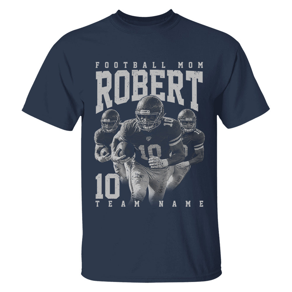 Football Lover - Personalized Washed Tee Custom Sport Players American Football Family NA04 VH01