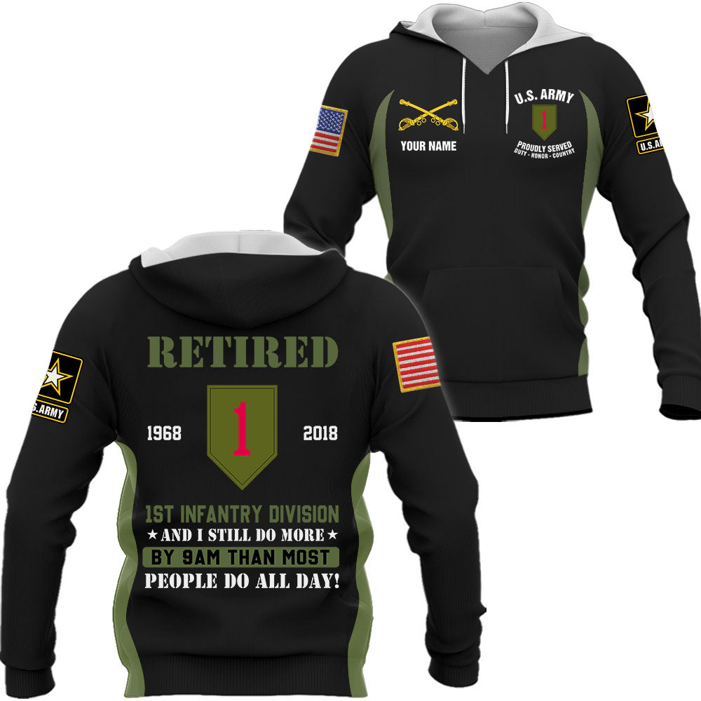 Personalized Shirt I Still Do More By 9Am Than Most People Do All Day Gift For Veterans All Over Print Shirt K1702