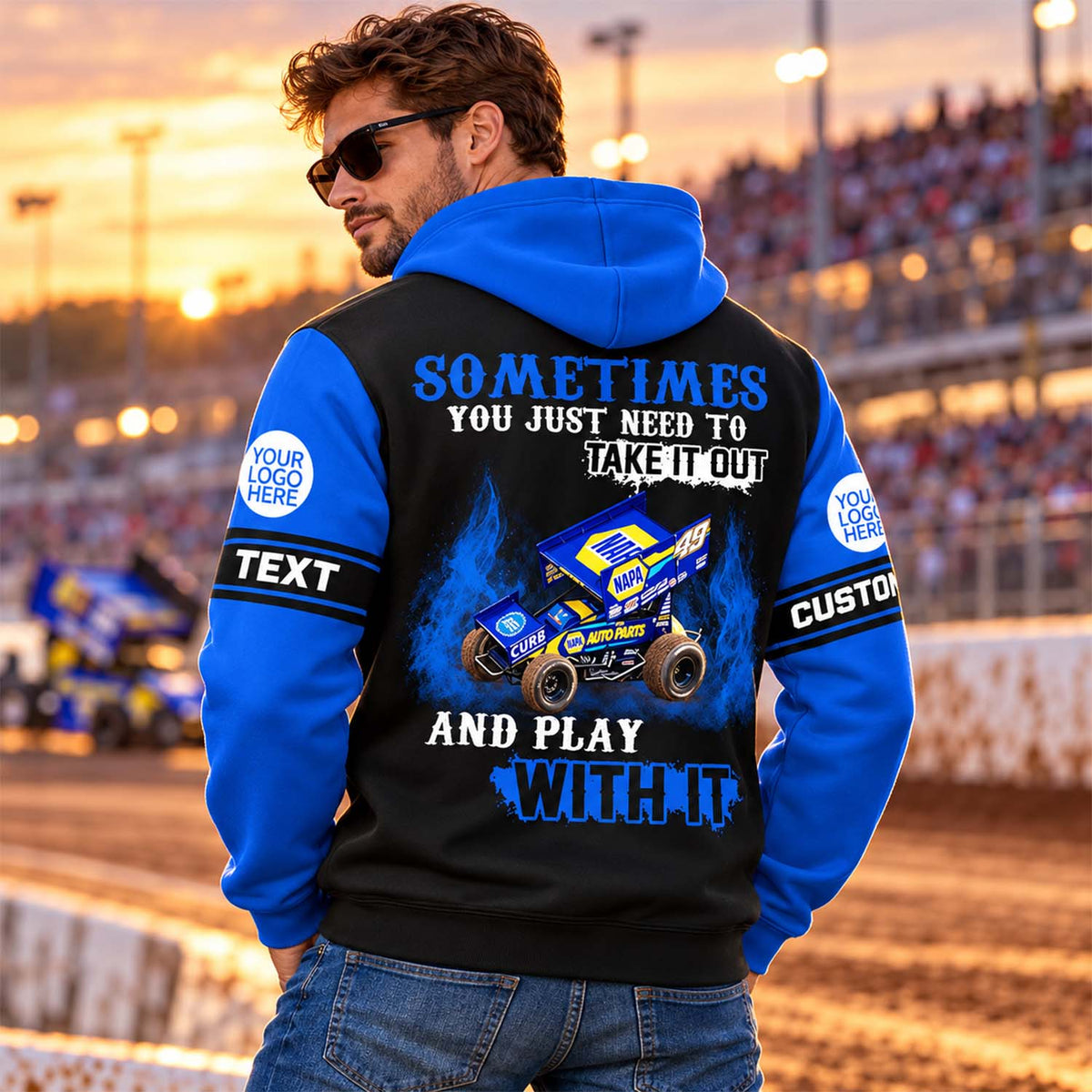 Take It Out & Play - Personalized Dirt Track Racing Photo All Over Print Shirts - Gift For Racing Fans Vrs 3 A2110 Pt99 KL07