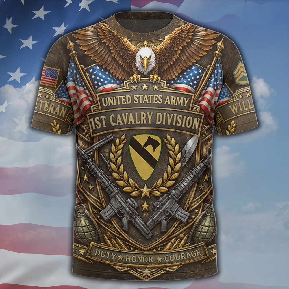 Custom Premium US Veterans Shirt Gifts For US Veterans, Gifts All Over Print , Father's Day, Armed Forces Day, Veterans Day K1702 MT2