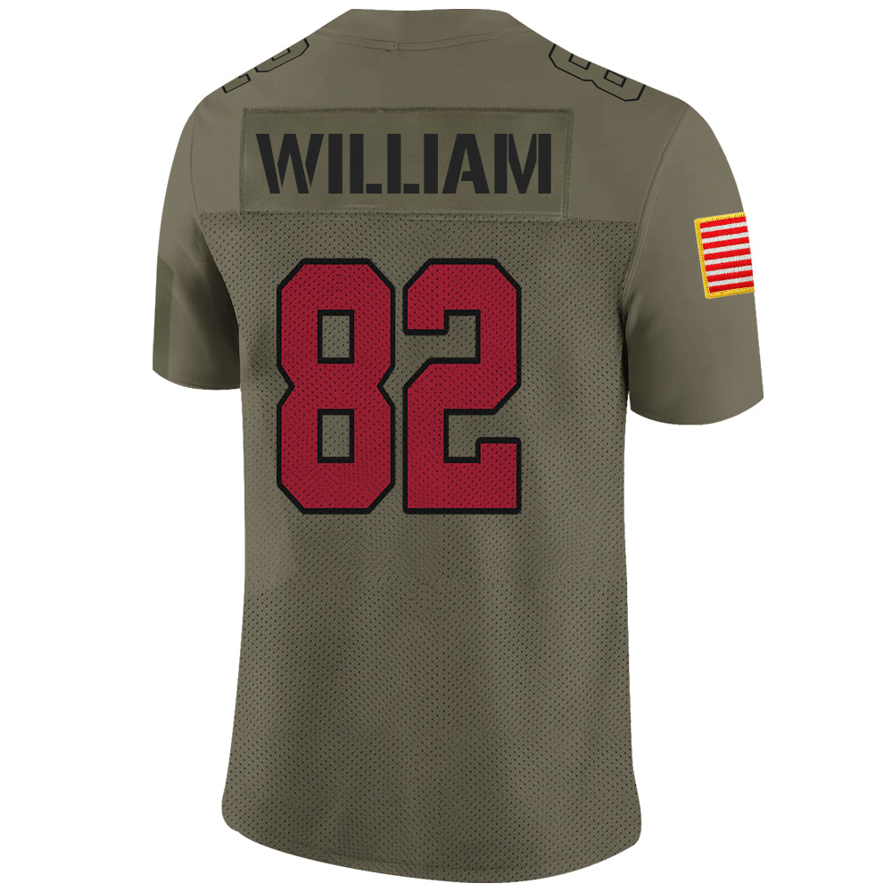 Honor Their Service – Personalized Football Jersey Gift For Veterans Military Jersey Gift K1702 Trhn
