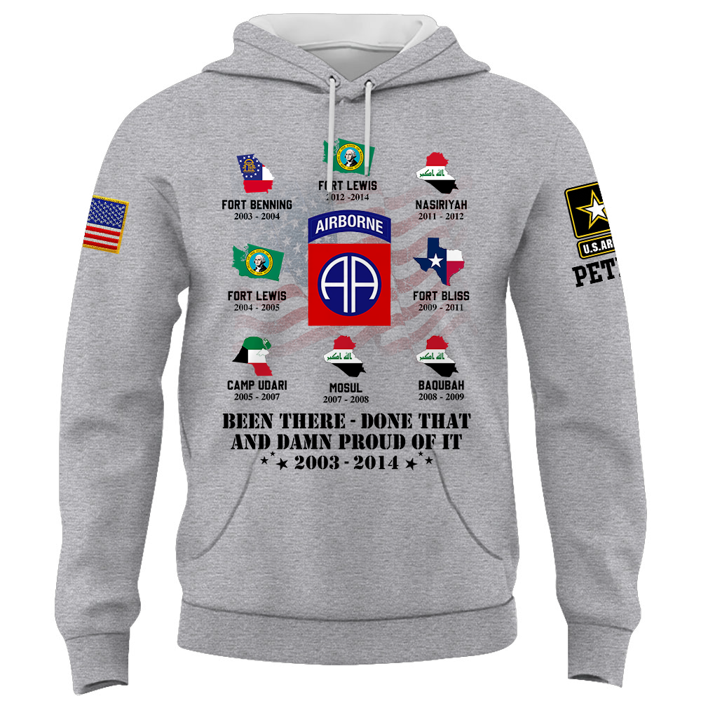 Custom Shirt Veteran Proudly Served In Military Base Personalized Gift K1702 Trhn