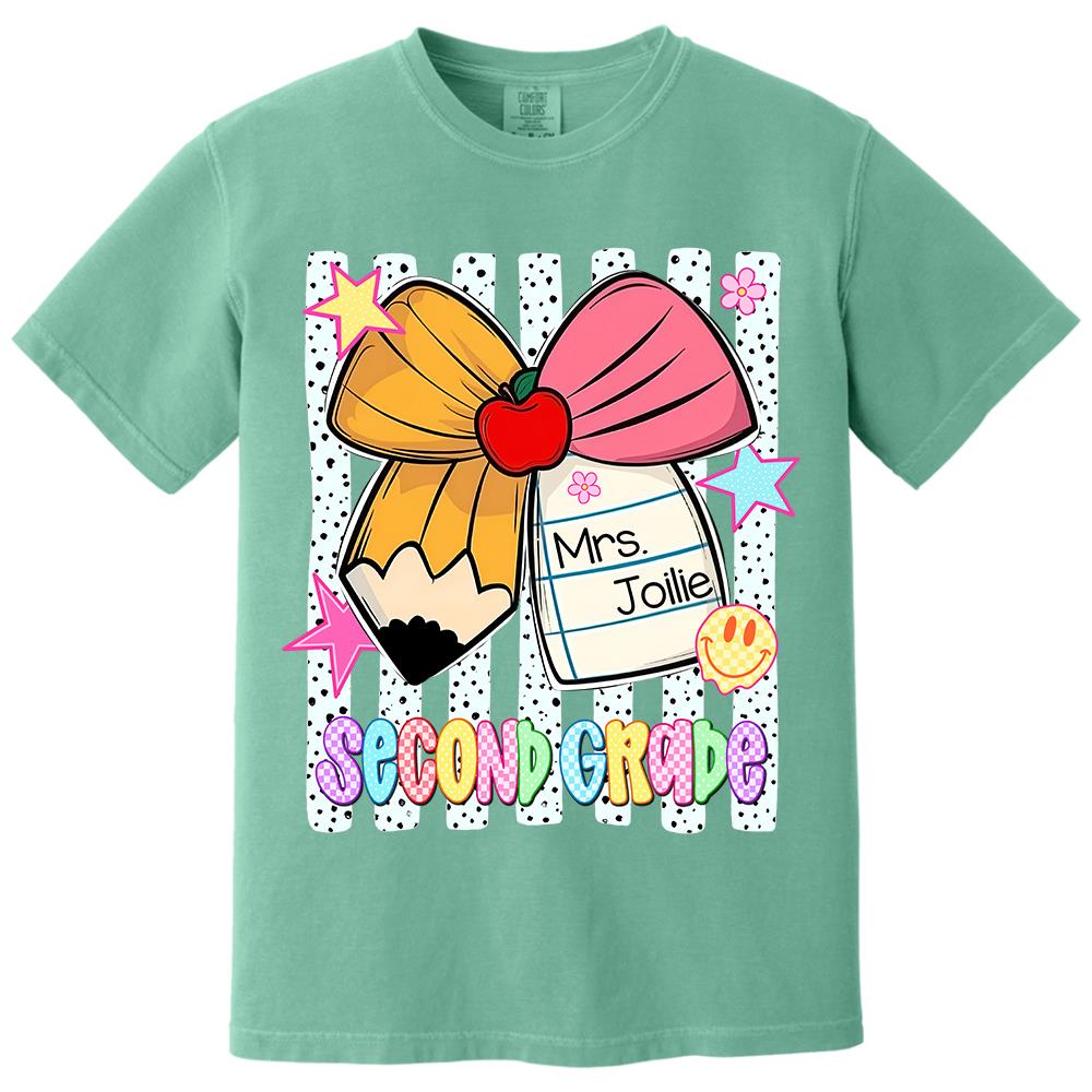 Custom Back to School Custom Shirts, Pre K to 5th Grade L0411 Hv01