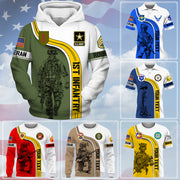 Custom Veteran All Over Print Shirt Available All Military Branches Custom Military Patches Gift For Veteran Dad Grandpa K1702 Trhn