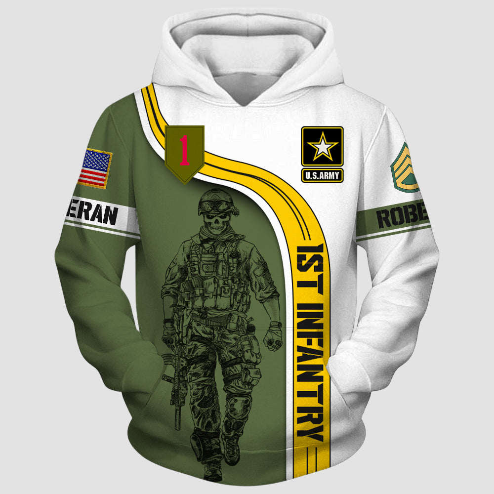Custom Veteran All Over Print Shirt Available All Military Branches Custom Military Patches Gift For Veteran Dad Grandpa K1702 Trhn