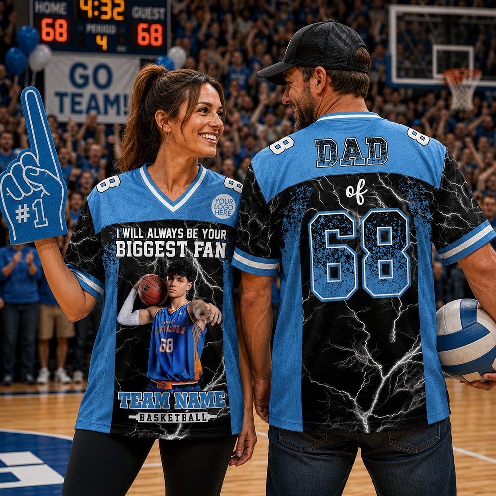 Custom I Will Always Be Your Biggest Fan Shirt, Photo Basketball Player , Gift For Basketball Mama L0411 Hv01