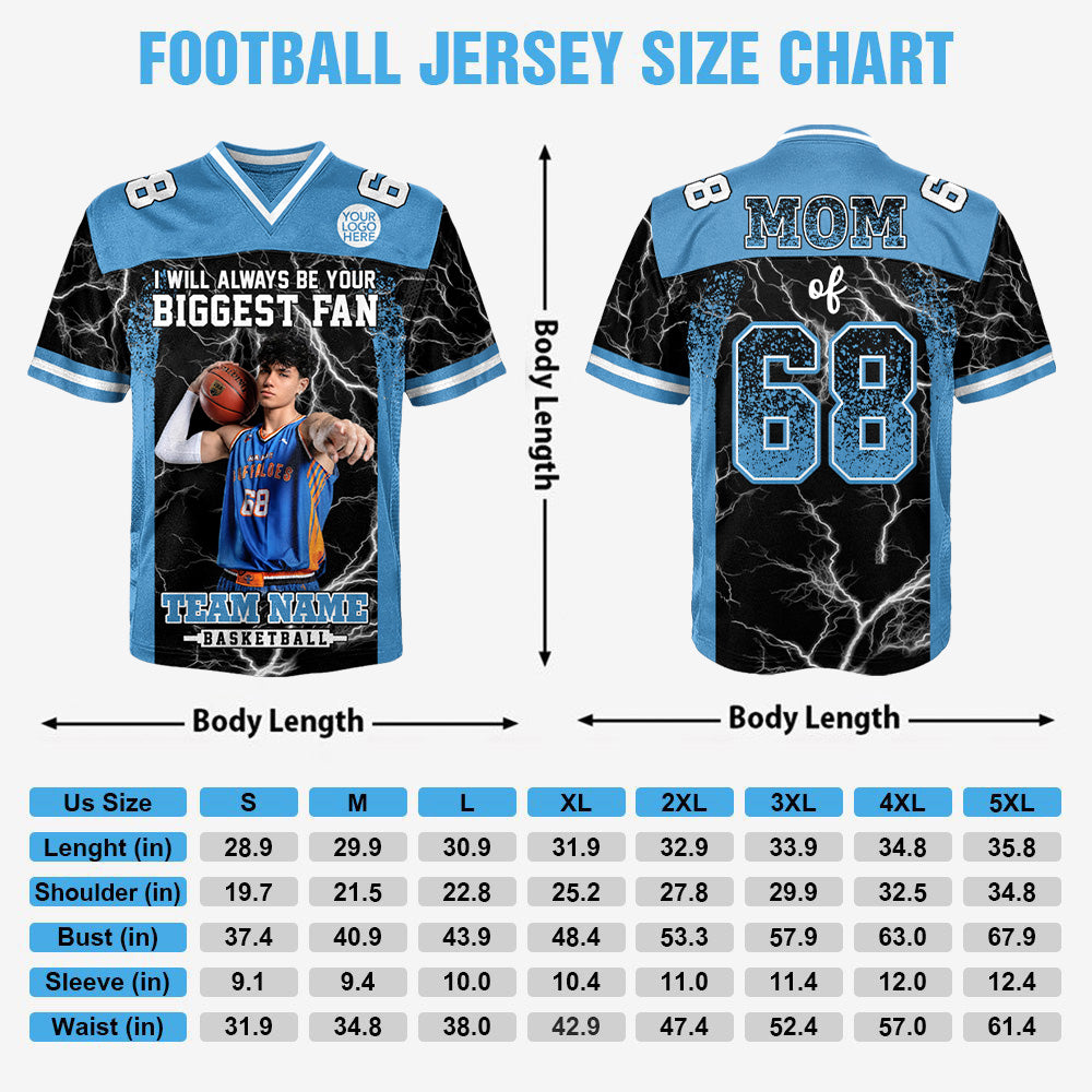 Custom I Will Always Be Your Biggest Fan Shirt, Photo Basketball Player , Gift For Basketball Mama L0411 Hv01