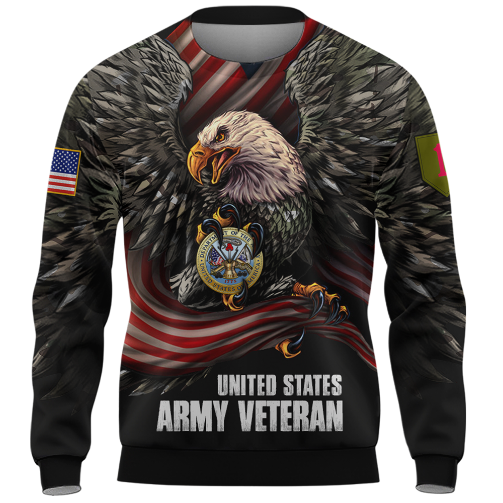 Personalized Veteran Eagle Shirt Available All Military Branch Gift For Veterans K1702 Trhn