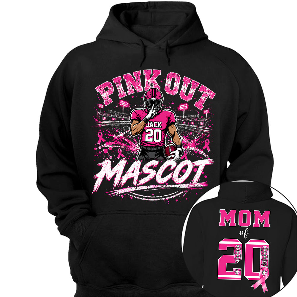 Personalized Pink Out Shirt Breast Cancer Awareness Custom Name & Number Shirt T1807 VH01
