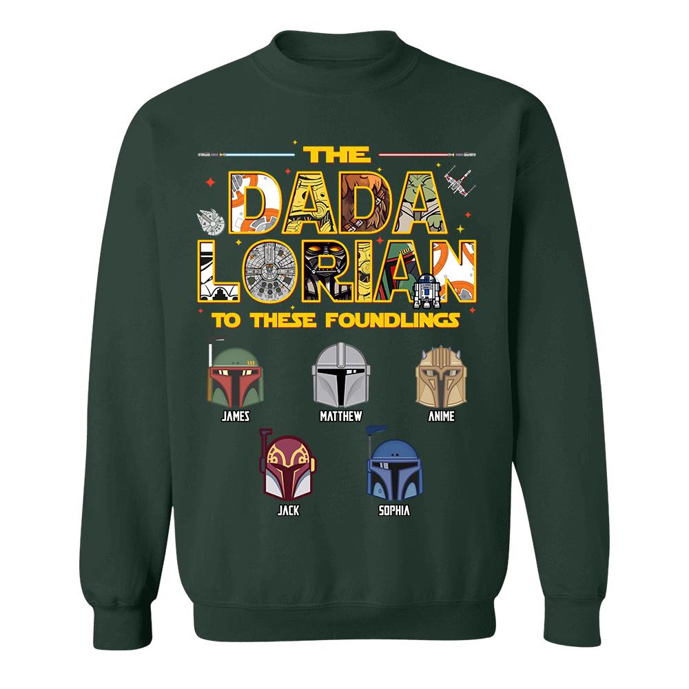 Personalized The Dadalorian To These Foundlings Shirt Gift For Dad L0411 Hv01
