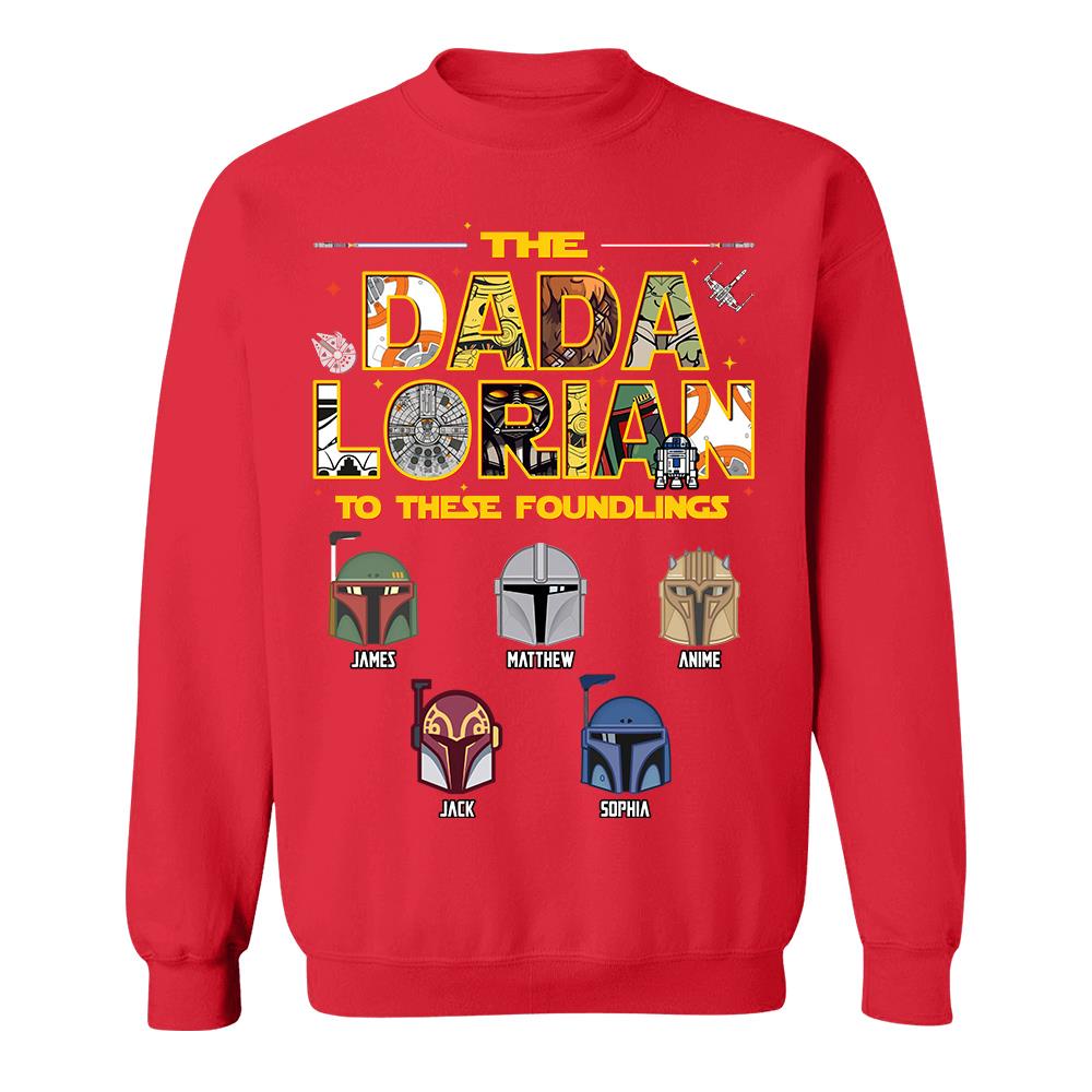 Personalized The Dadalorian To These Foundlings Shirt Gift For Dad L0411 Hv01