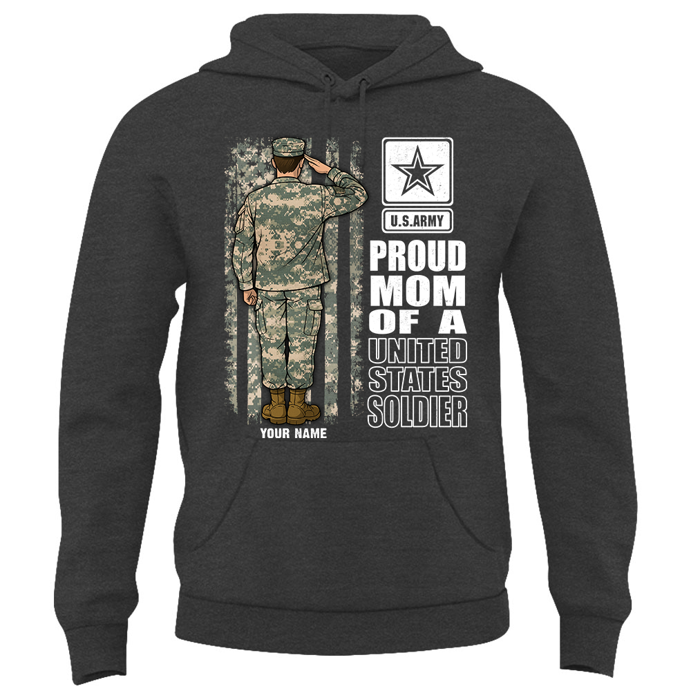 Proud Army Mom Custom Camouflage Shirt For US Military Mom Dad Sister ... All Other Family Members K1702 Trhn