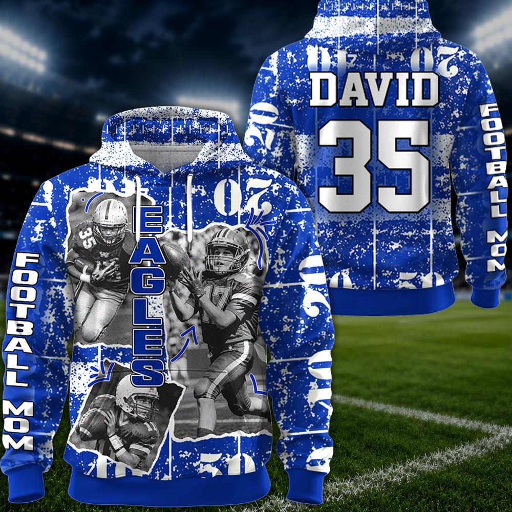 Custom Photo Football Game Day Personalized All Over Print Shirt Custom Team Name K1702 Hv01