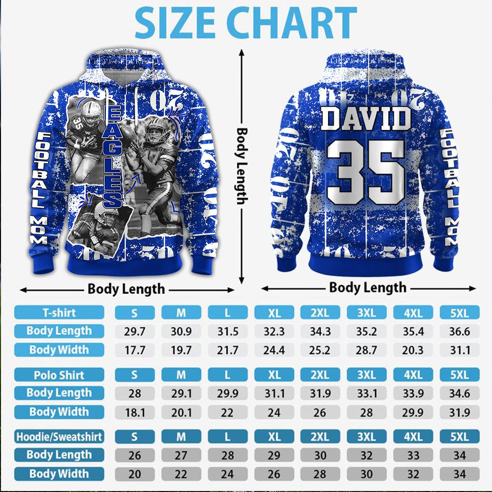 Custom Photo Football Game Day Personalized All Over Print Shirt Custom Team Name K1702 Hv01