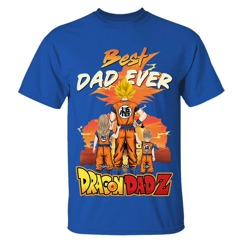 Personalized DragonDad Best Dad Ever Shirt, Gift For Dad, Father's Day L0411 VH01 
