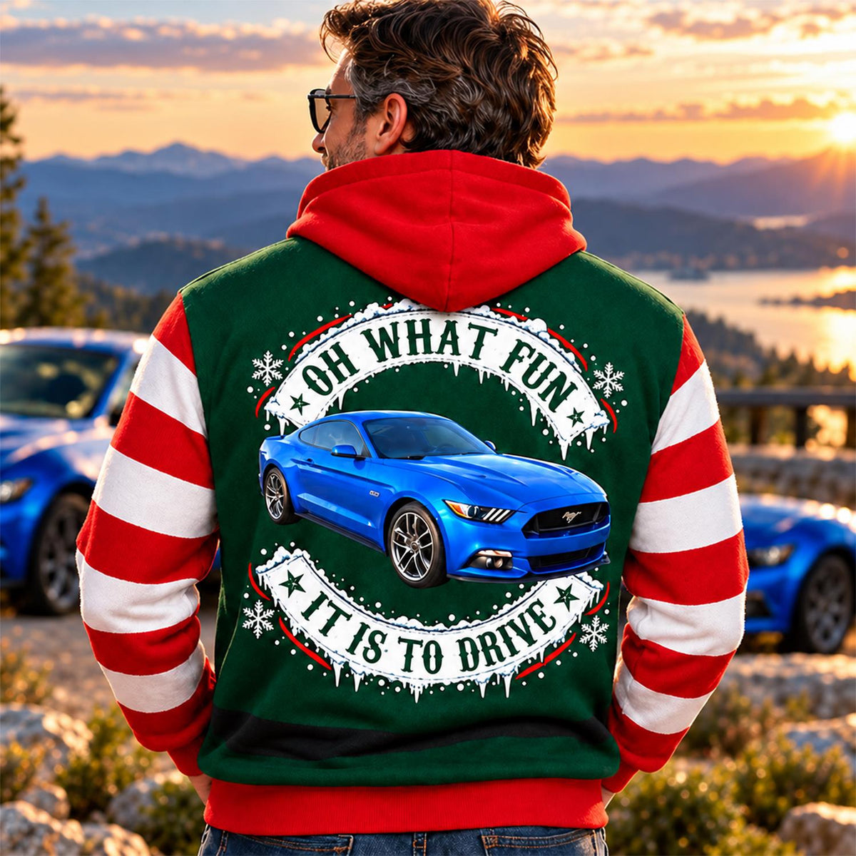 Oh What Fun It Is To Drive - Custom Photo Car All Over Print Shirts - Matching Couple 3D Shirts - Gift For Car Lover A2110 Hv01 TL06