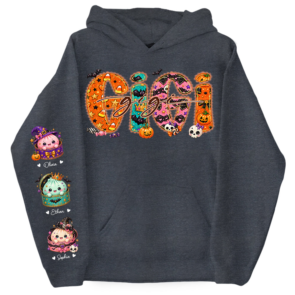 Custom Gigi Mimi Nana Mama Little Dumpling Shirt, Trendy Halloween Sweatshirt L0411 Hv01