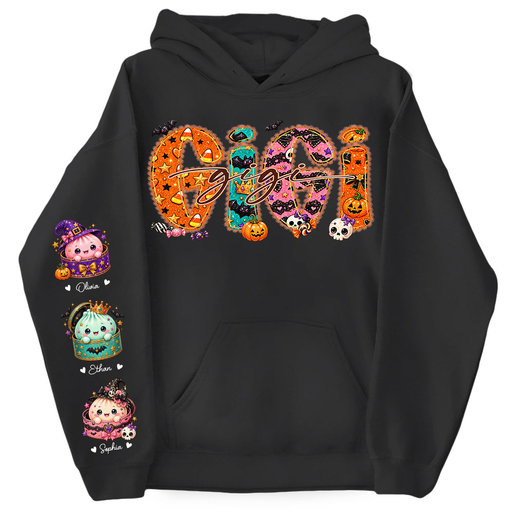 Custom Gigi Mimi Nana Mama Little Dumpling Shirt, Trendy Halloween Sweatshirt L0411 Hv01