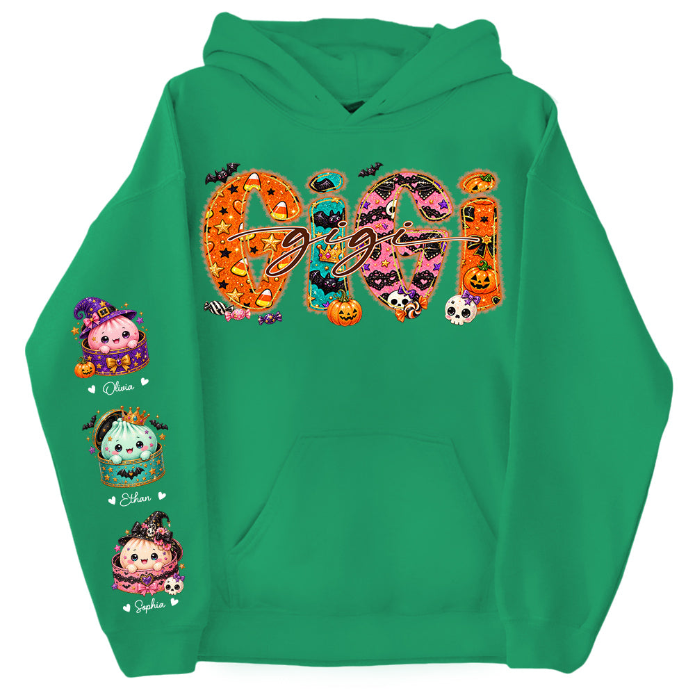 Custom Gigi Mimi Nana Mama Little Dumpling Shirt, Trendy Halloween Sweatshirt L0411 Hv01