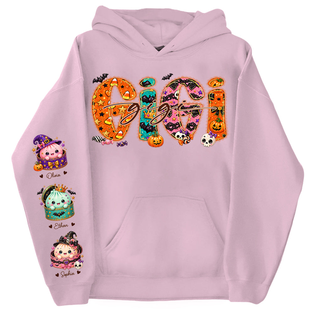 Custom Gigi Mimi Nana Mama Little Dumpling Shirt, Trendy Halloween Sweatshirt L0411 Hv01
