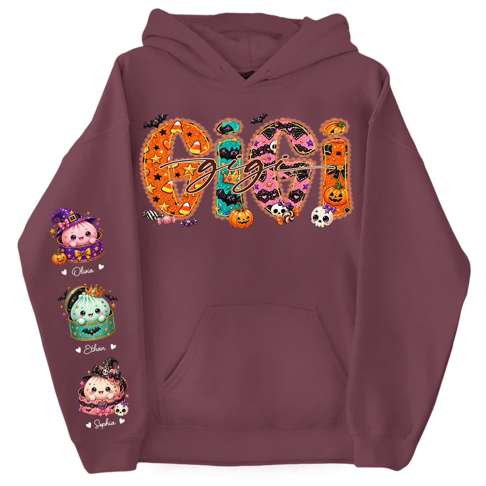 Custom Gigi Mimi Nana Mama Little Dumpling Shirt, Trendy Halloween Sweatshirt L0411 Hv01
