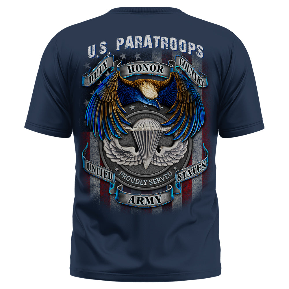Custom Shirt United States Military  Unit Patches Badges Available all Military Branch Gift For Veterans K1702 Trhn