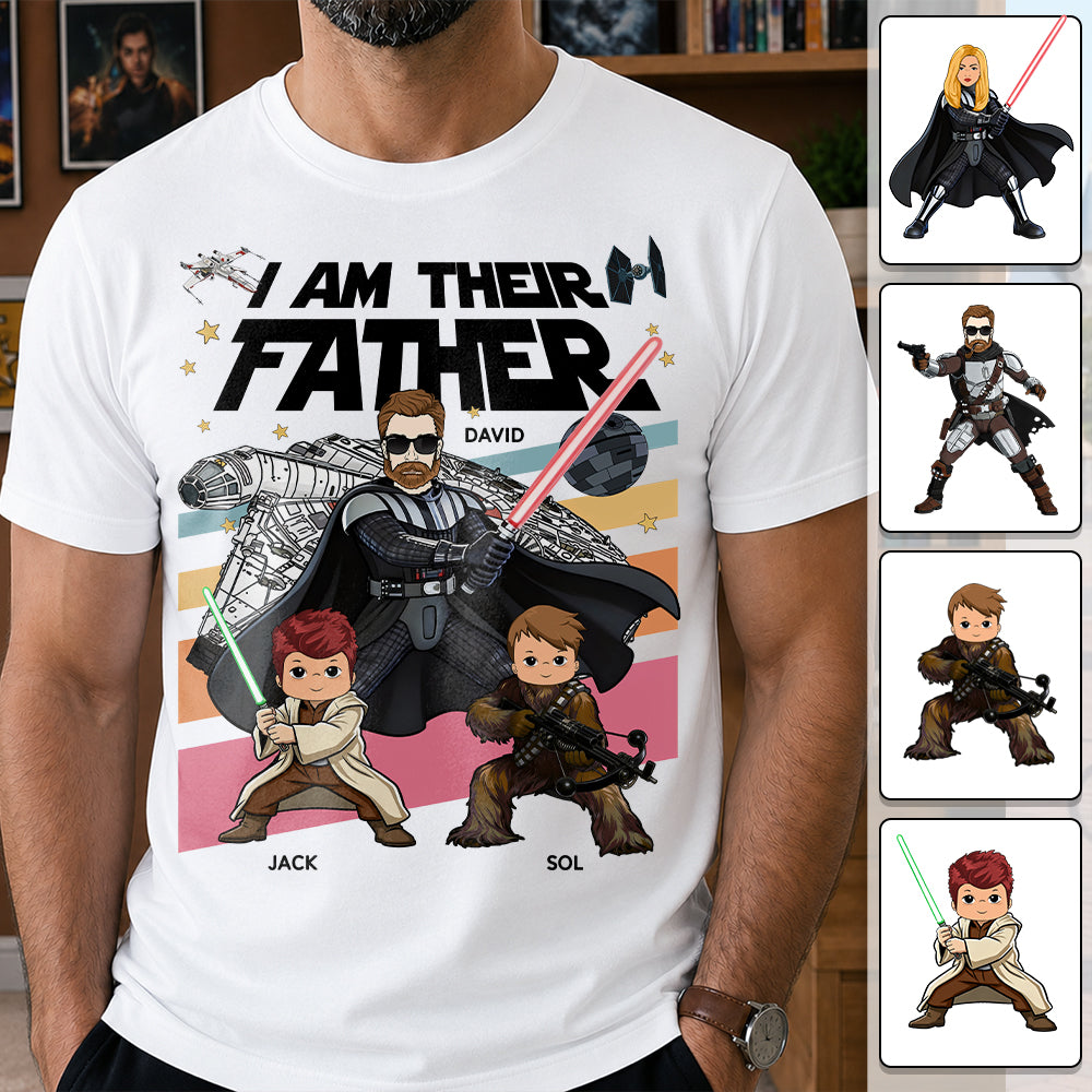 I Am Their Father Personalized Shirt Gift For Dad- Father's Day 2026 T1807 Hv01