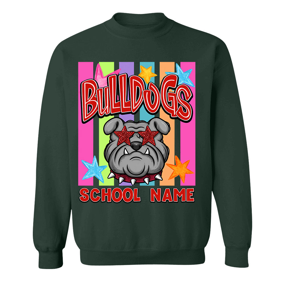 Custom School Mascot Shirt, Mascot School Spirit Tee L0411 TH23