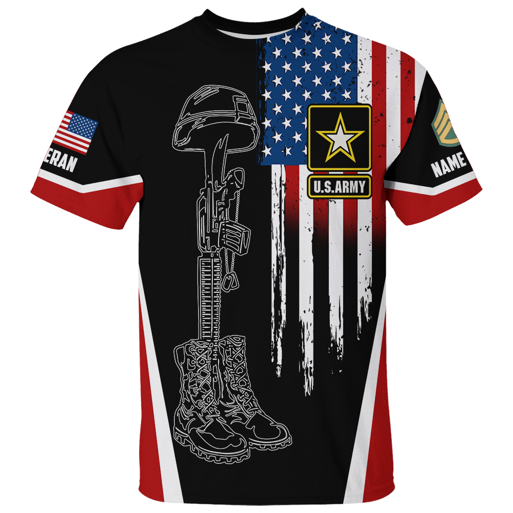 Personalized Shirt For Veteran All Over Print Shirt K1702