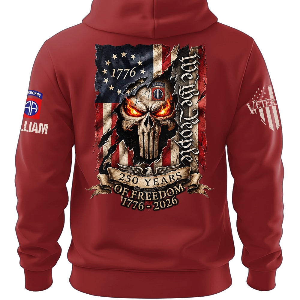 Custom 250Years Of Freedom Shirt Gift For Military Veterans We The People Shirt K1702 MT2