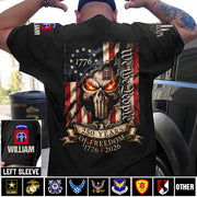 Custom 250Years Of Freedom Shirt Gift For Military Veterans We The People Shirt K1702 MT2