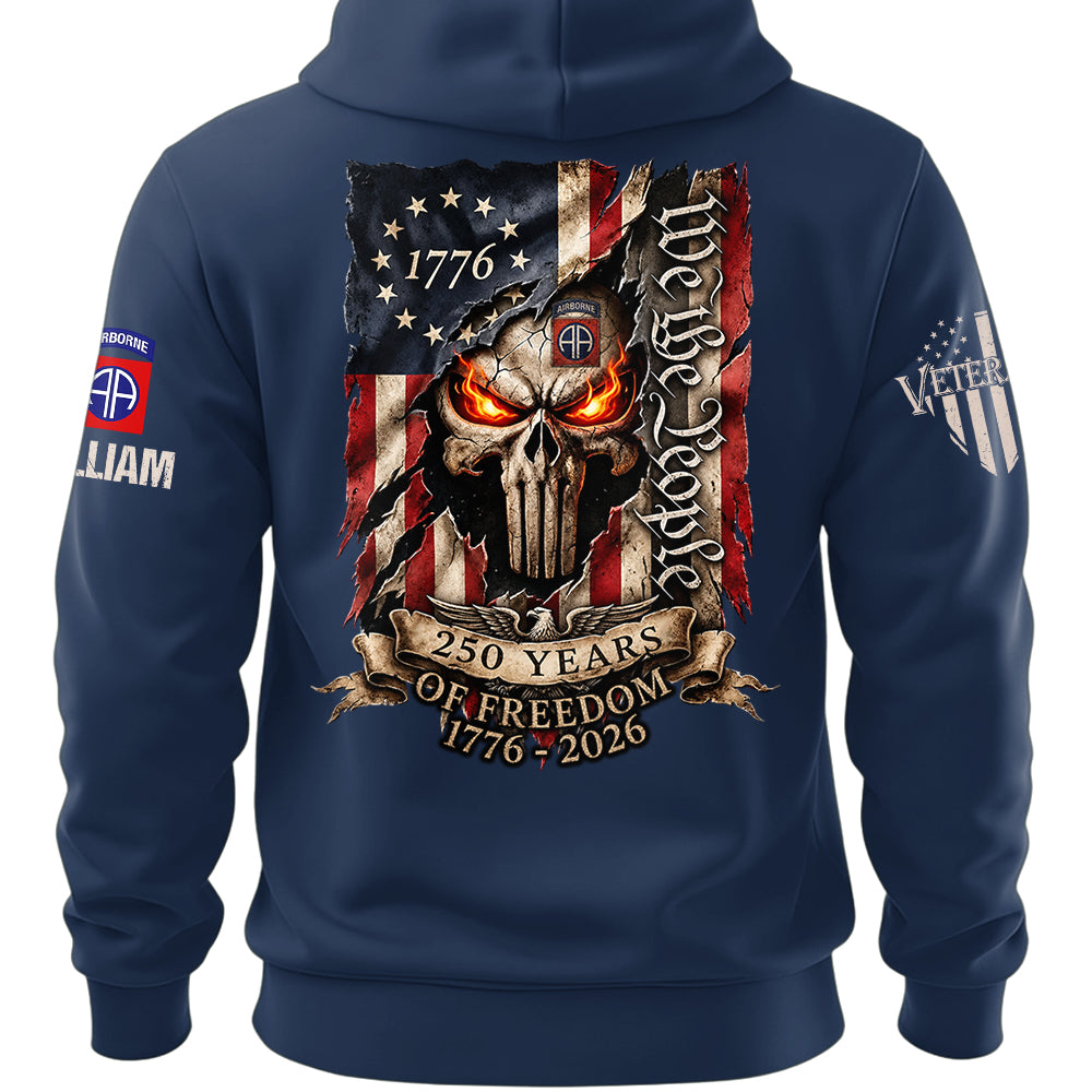 Custom 250Years Of Freedom Shirt Gift For Military Veterans We The People Shirt K1702 MT2