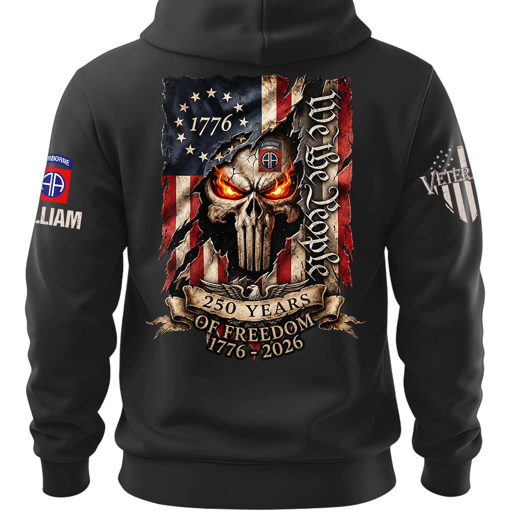 Custom 250Years Of Freedom Shirt Gift For Military Veterans We The People Shirt K1702 MT2