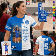I Will Always Be Your Biggest Fan -Custom Gifts Personalized Shirt Volleyball Family NA02 Pt99