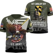 Custom All Over Print Shirt We Don't Know Them All But We Owe Them Gift For Veterans Military Gift K1702 Trhn