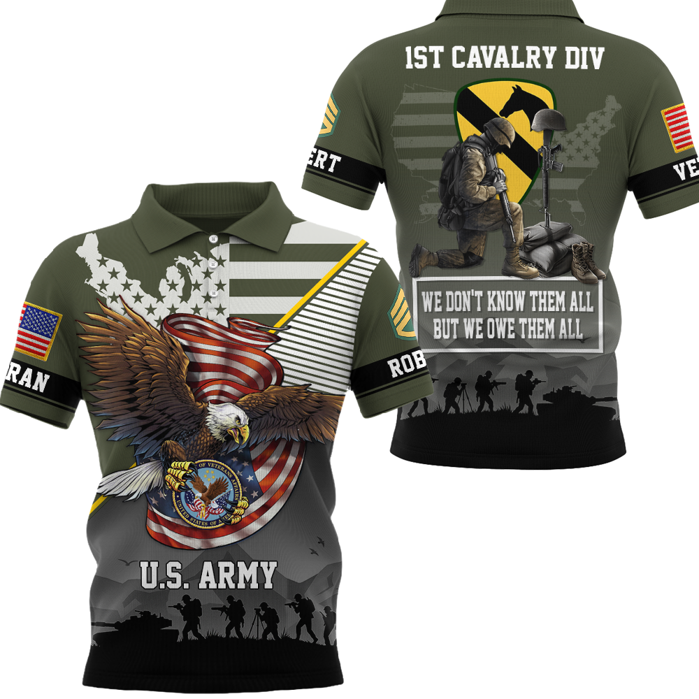 Custom All Over Print Shirt We Don't Know Them All But We Owe Them Gift For Veterans Military Gift K1702 Trhn