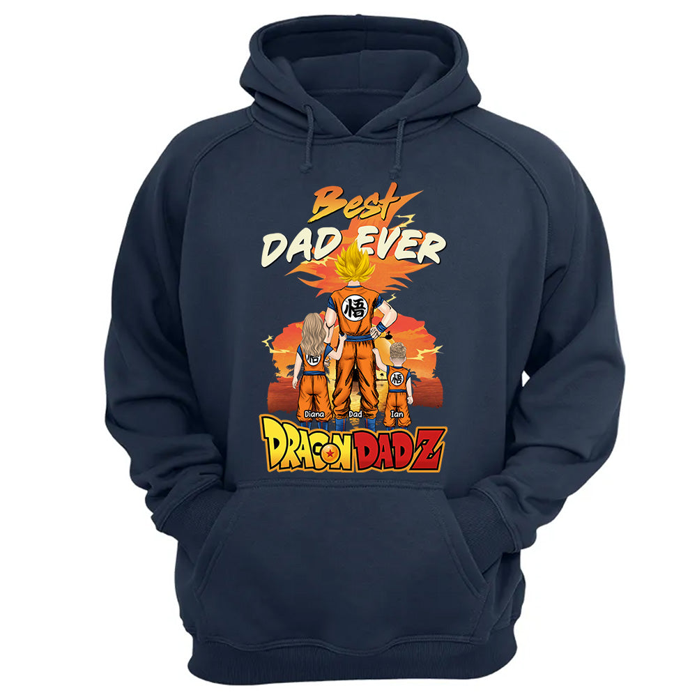 Personalized DragonDad Best Dad Ever Shirt, Gift For Dad, Father's Day L0411 VH01 