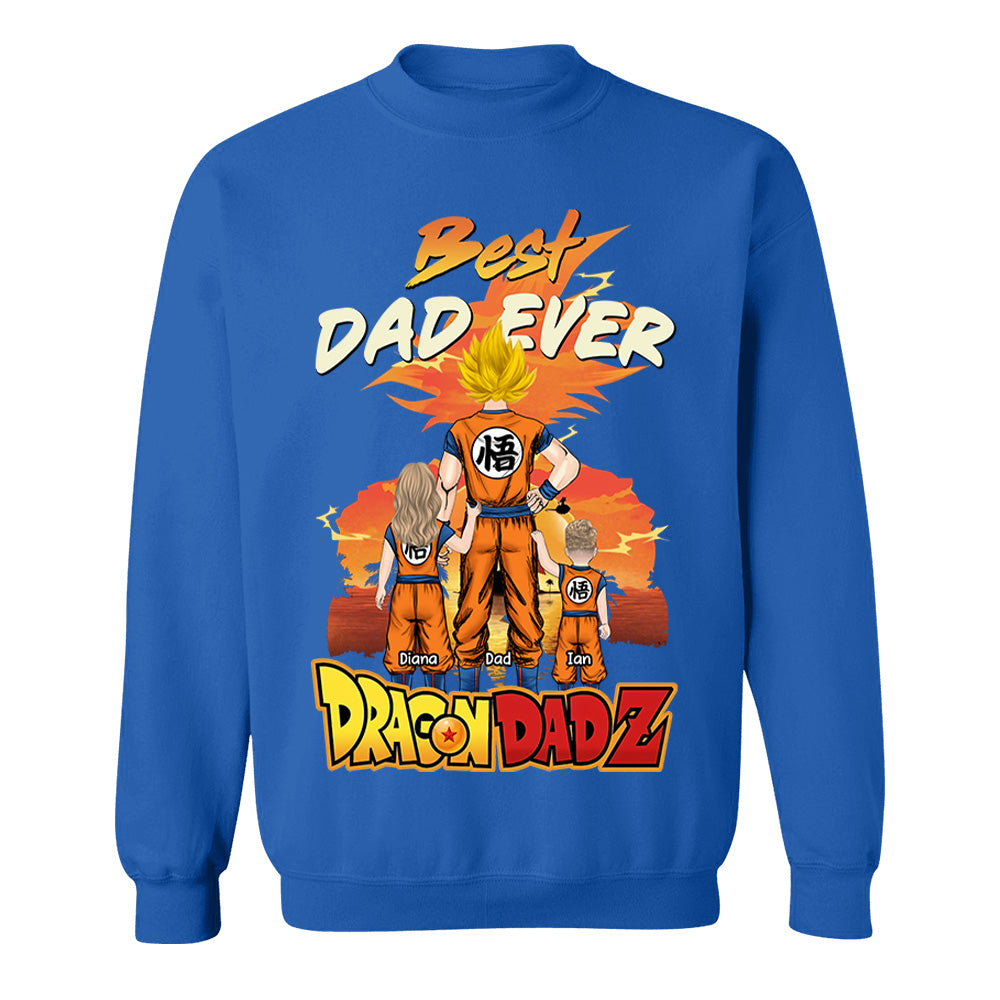 Personalized DragonDad Best Dad Ever Shirt, Gift For Dad, Father's Day L0411 VH01 