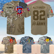 Custom Jersey Football Military Custom Shirt Skull Camouflage Military Veteran Gift For Veteran Soldier K1702 Trhn