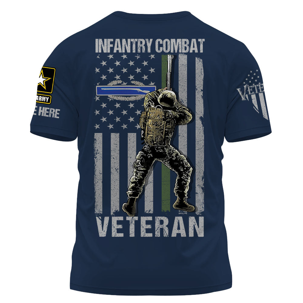 US Veteran Custom Shirt For Veterans Available All Branches K1702