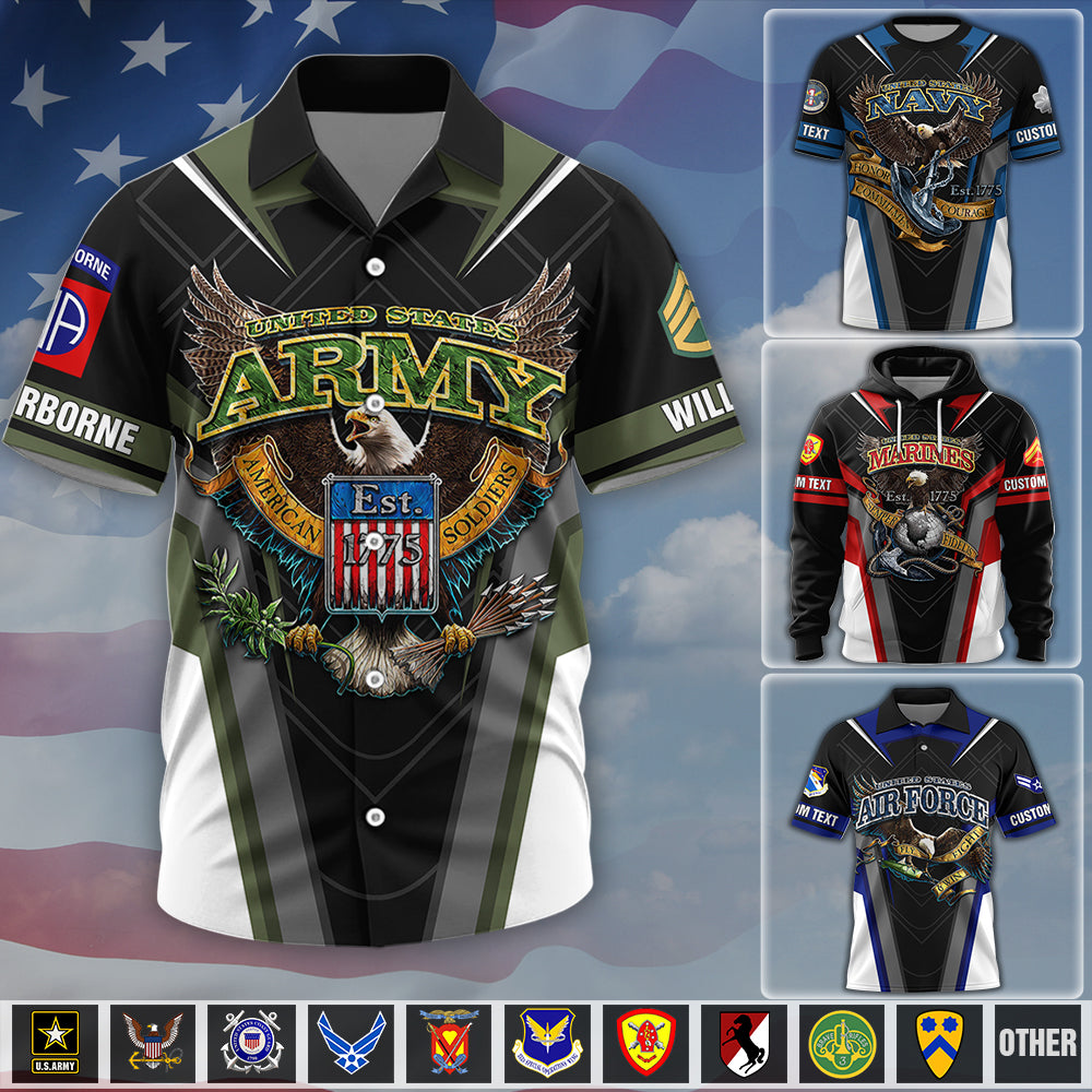 Premium US Veterans Shirt , Gifts For US Veterans, Gifts On Father's Day, Veterans Day K1702 MT2