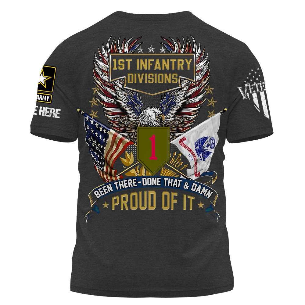 Personalized Shirt Been There Done That And Damn Proud Of It Gift For Veterans K1702