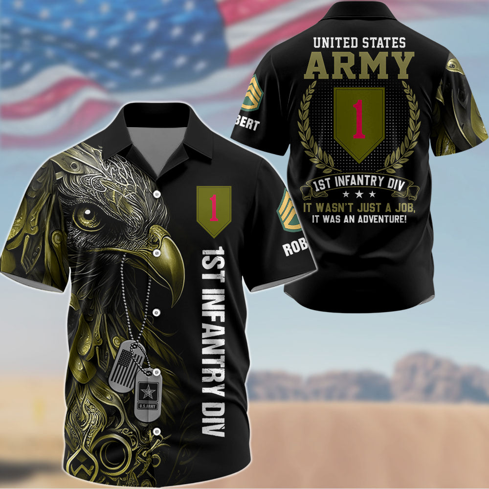 Personalized All Over Print Shirt It Wasn't Just a Job; It Was an Adventure Available All Military Branches Gift For Veterans K1702 Trhn