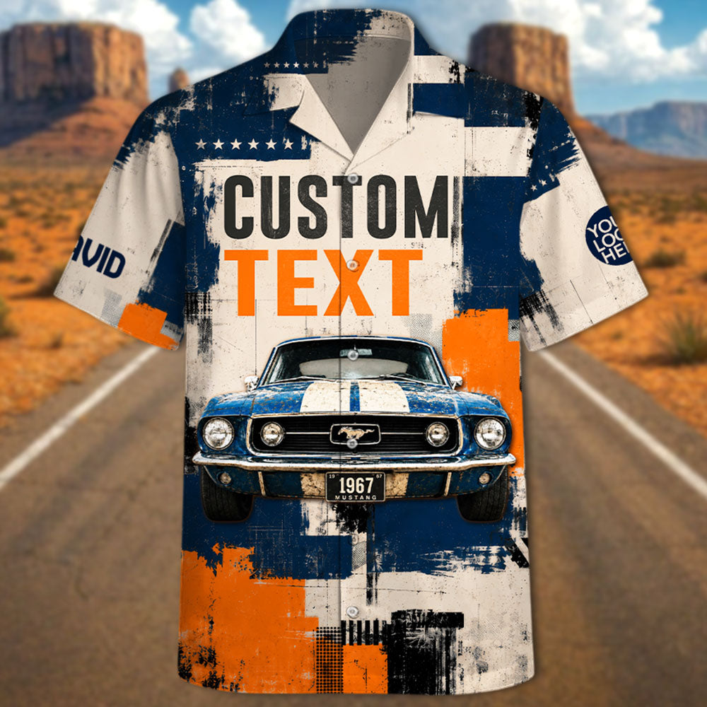 This Is How I Roll - Custom Photo Classic Car Retro Hawaiian Shirt A2110 Pt99