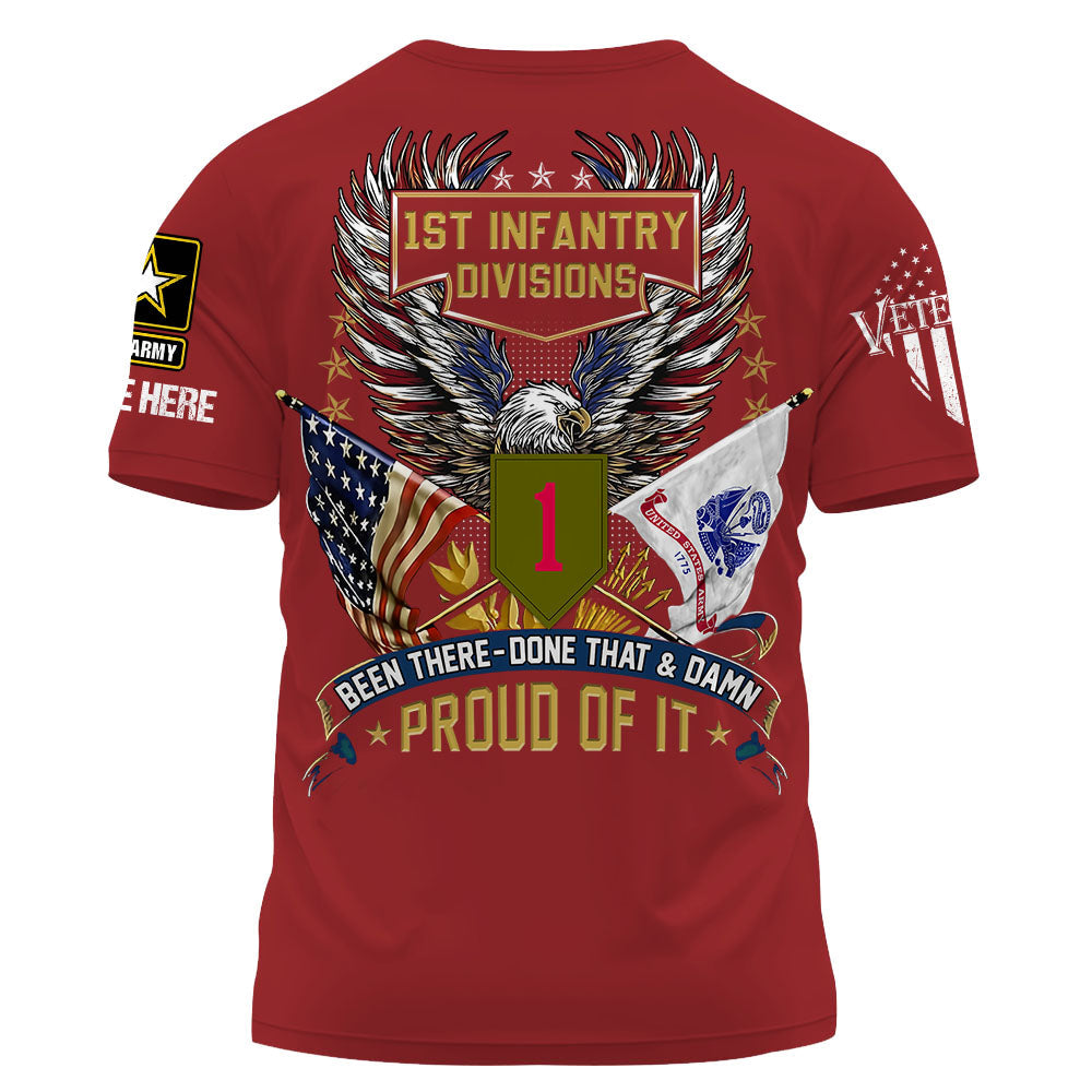 Personalized Shirt Been There Done That And Damn Proud Of It Gift For Veterans K1702