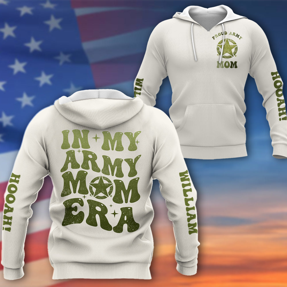 Custom Shirt In My Military Mom Era Custom Family Member Available All Military Branches Gift For Military Mom Wife K1702 Pt99