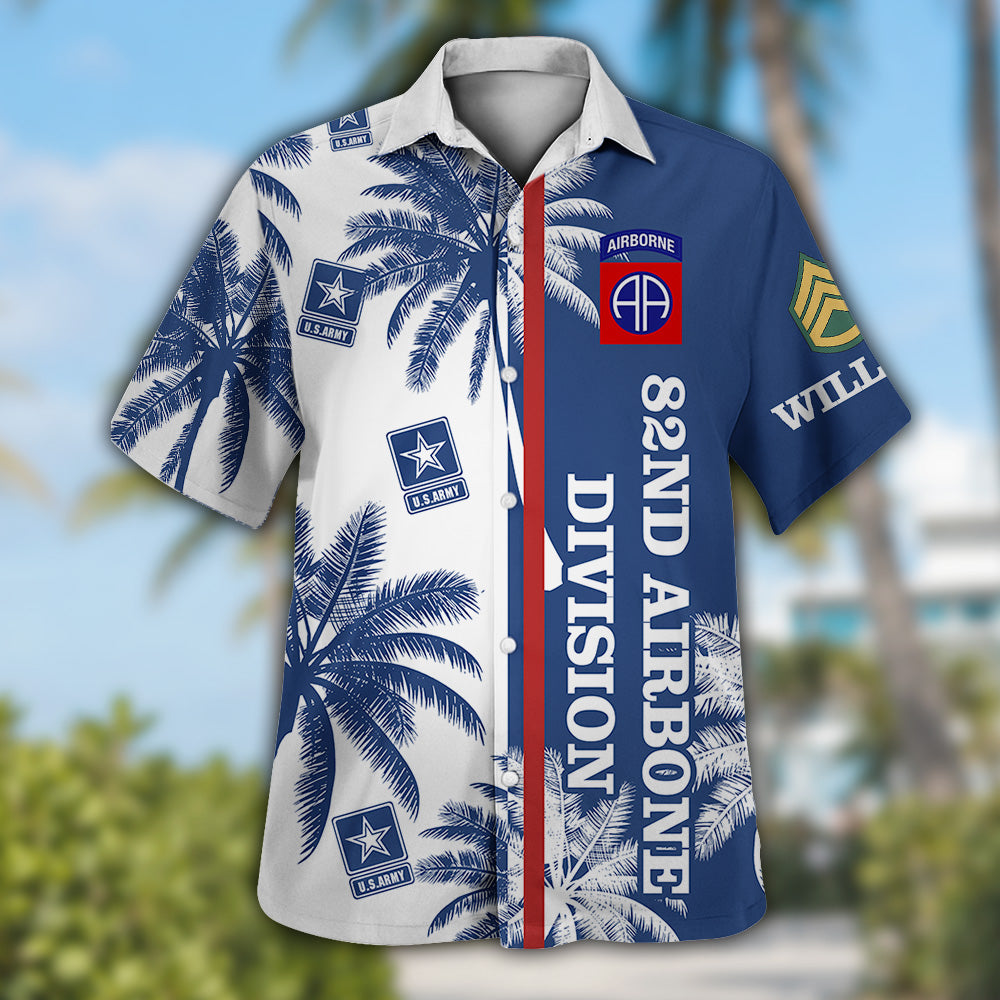 Custom Hawaiian Shirt Gifts For US Veterans, Gifts On Memorial Day, Father's Day, Armed Forces Day, Veterans Day K1702 MT2