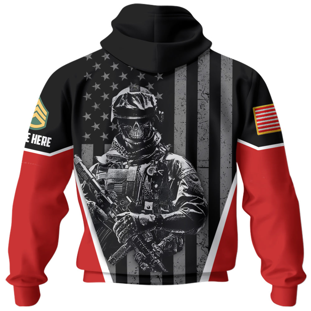 Personalized All Over Print Shirt Custom Unit Patches Division Military Custom Shirt For Veteran K1702 Trhn