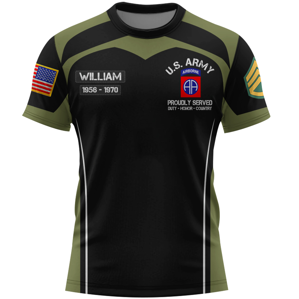 Personalized All Over Print Shirt I'm Retired Not Expired Custom All Branch Military Gift For Veteran Retired K1702