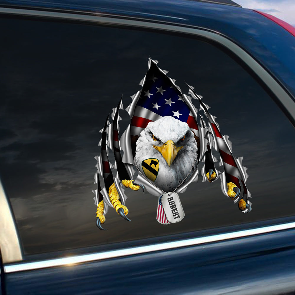 Custom Car Decal Veteran Available All Branches of Services Car Decal For Military Veteran Military Retired Gift K1702 Trhn